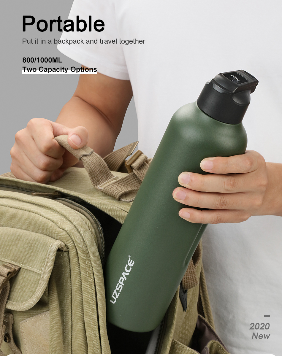 UZSPACE Insulated Water Bottle 3
