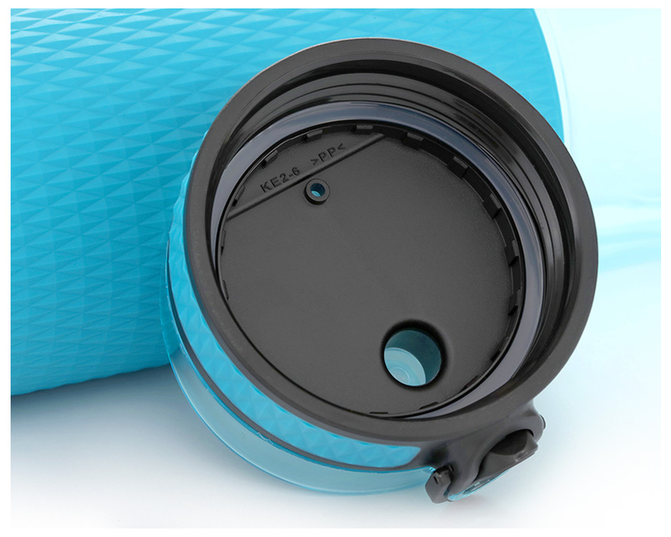 UZSPACE Tritan BPA Free Sport ขวดน้ำพลาสติกผลไม้ขนาด 400 มล. (6)