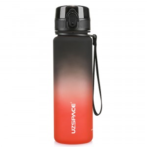 UZSPACE 500 мл Мотиваційна градієнтна пляшка для води з розкладом із маркером часу