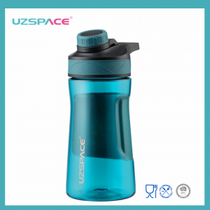 500 մլ UZSPACE Wide Mouth Tritan BPA անվճար պլաստիկ ջրի շշեր մեծ քանակությամբ