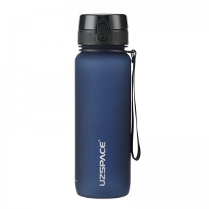 800ml UZSPACE 1-क्लिक ओपन ढक्कन ट्राइटन BPA मुक्त पोर्टेबल प्लास्टिक पानी की बोतल