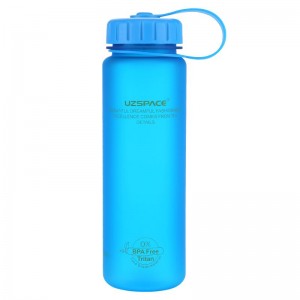 Герметична пластикова пляшка для води UZSPACE без вмісту тритану BPA 500 мл