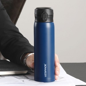 500ml UZSPACE 316 Double Wall Stainless Steel Water Bottle Thermos Insulated