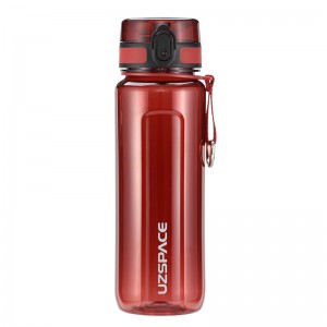 UZSPACE Tritan BPA-vrije LFGB-drinkwaterfles van 750 ml, kunststof