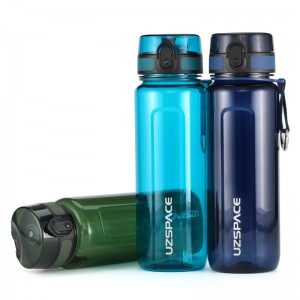 بطری پلاستیکی آب آشامیدنی 750 میلی لیتری UZSPACE Tritan BPA Free LFGB