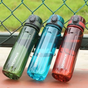 500 ml UZSPACE Tritan BPA-vrye LFGB pasgemaakte plastiekwaterbottel BPA Fre-waterbottel