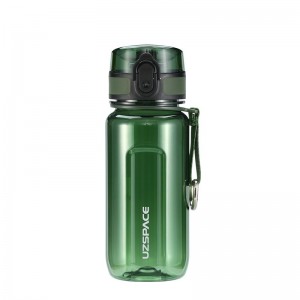 350 мл UZSPACE Спортна пластмасова бутилка за вода LFGB без тритан BPA