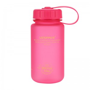 350 ml UZSPACE Tritan BPA-ko ur botilak promozio plastikoa