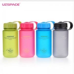 350ml UZSPACE Tritan BPA Boşlên Avê yên Belaş Plastîka Pêşkêşkar