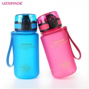 Ampolla de plàstic d'aigua esportiva UZSPACE Tritan sense BPA de 350 ml