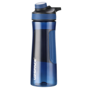زجاجة مياه بلاستيكية للشرب من UZSPACE سعة 700 مل، تريتان خالية من مادة BPA