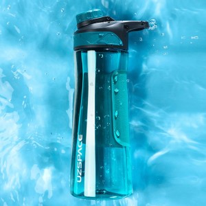 UZSPACE ขวดน้ำพลาสติกขนาด 700 มล. ดื่ม Tritan ปลอดสาร BPA