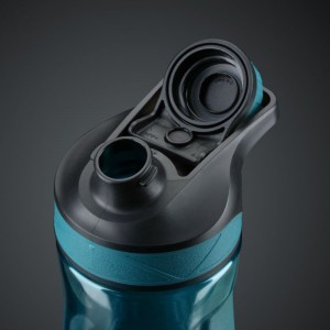 500 მლ UZSPACE ფართო პირით Tritan BPA უფასო პლასტიკური წყლის ბოთლები ნაყარი