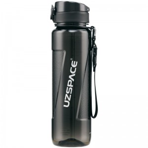 1000ml UZSPACE Tritan BPA Belaş Leakproof Gym Avê Bottle Bpa Belaş Plastîk