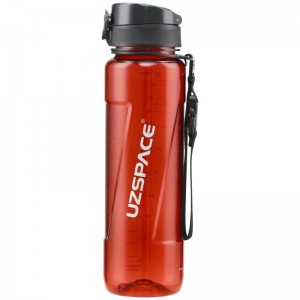 1000ml UZSPACE Tritan BPA Free nepropustná tělocvičná láhev na vodu BPA Free plast