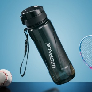 800 мл UZSPACE Тритан без BPA Герметичная пластиковая бутылка для воды на заказ с логотипом