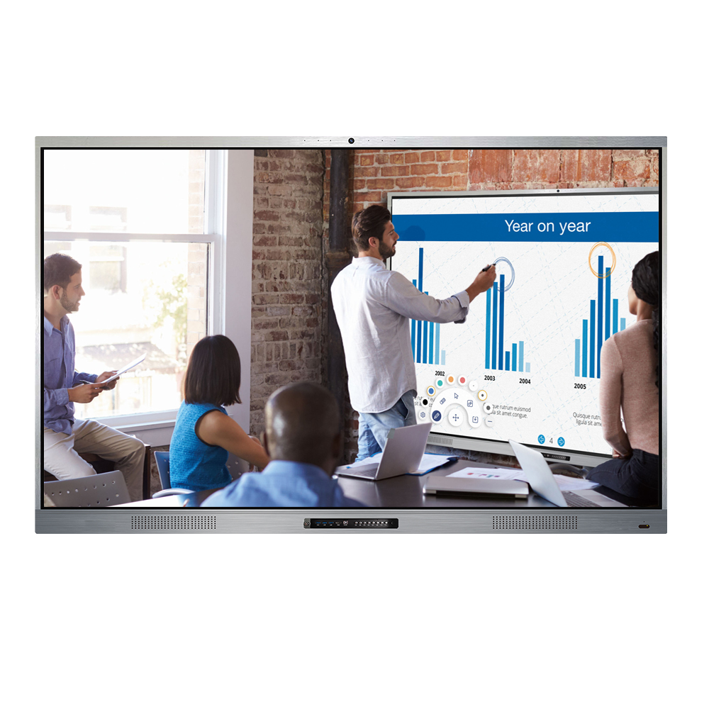 Wireless Conference Interactive Whiteboard Flat Panel Display Smart Board