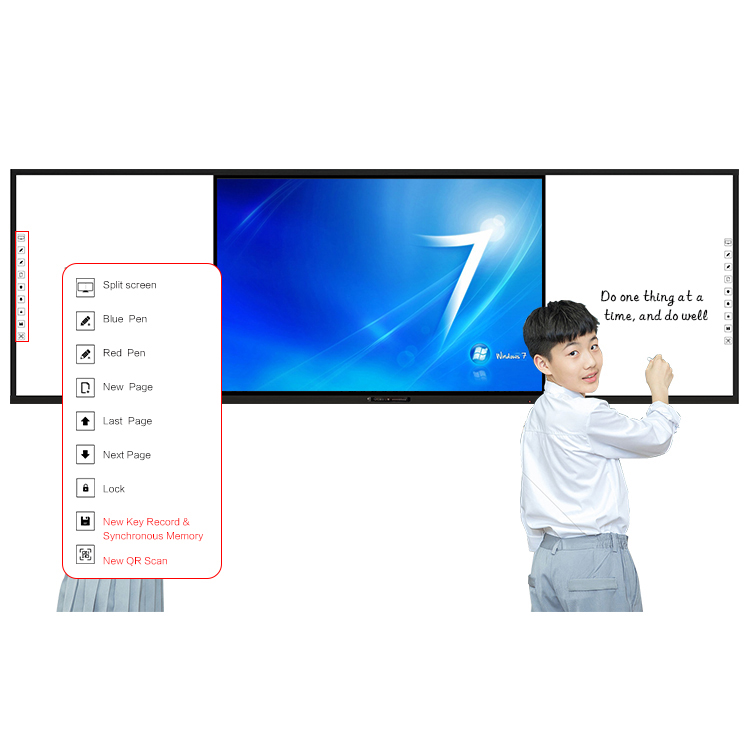 China Factory Finger Touch Smart Board for Education School and Office Meeting
