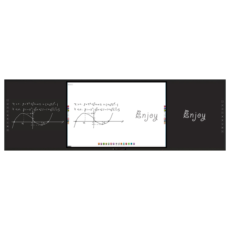 Factory Promotional China Interactive Magnetic Nano Blackboard with OPS Dual System for Teaching