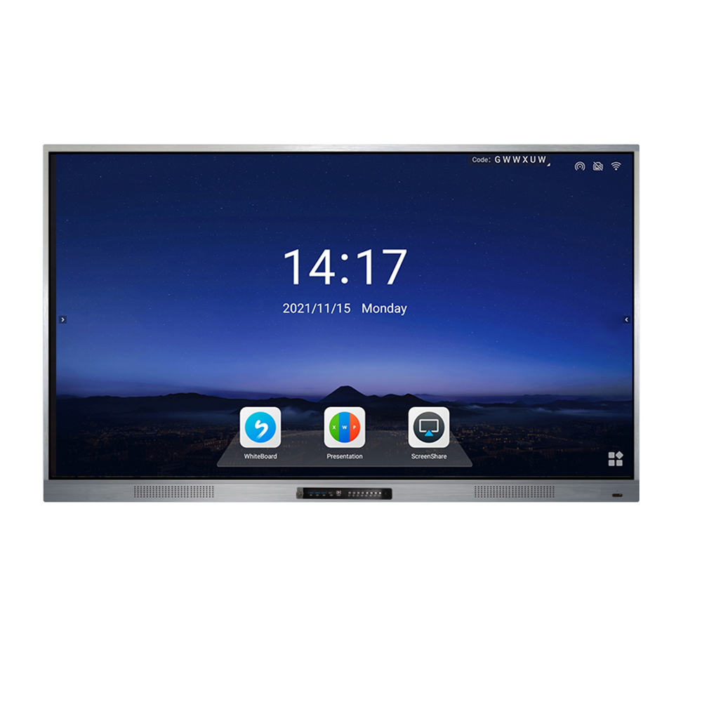 لوحة مسطحة تفاعلية FC-65LED تعمل بنظام التشغيل Android 9.0،4G،32G