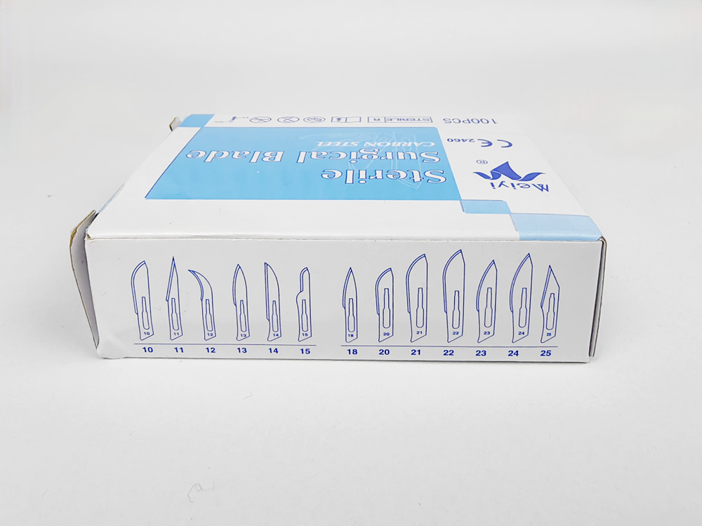 Sterile Disposable Surgical Bladewith/without Plastic Handle(Carbon Steel)