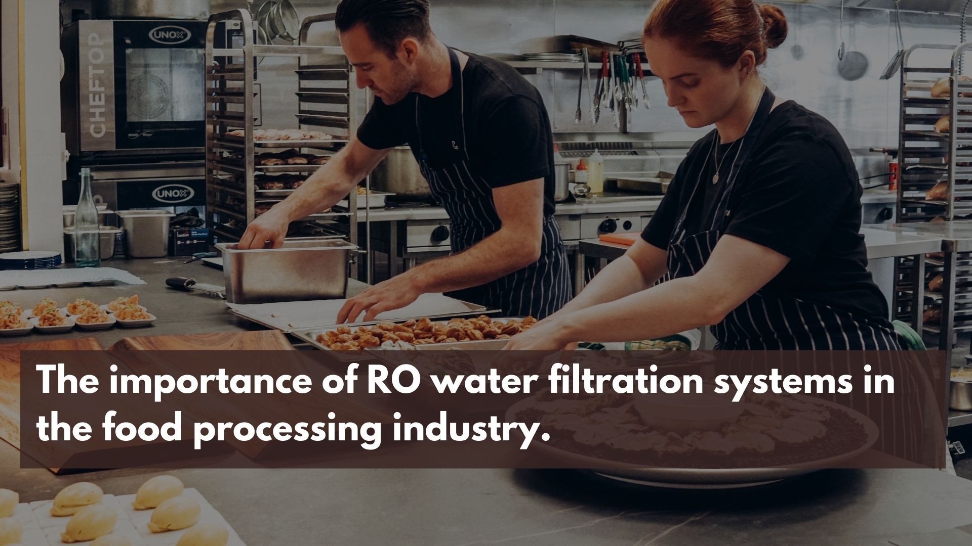 La graveco de RO-akvaj filtraj sistemoj en la nutraĵprilabora industrio.