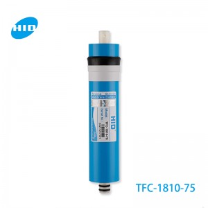 تەتۈر ئوسموس 75gpd ئائىلە RO Membrane TFC-1810-75 GPD