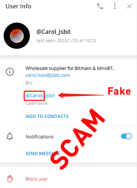 TG Scammer image