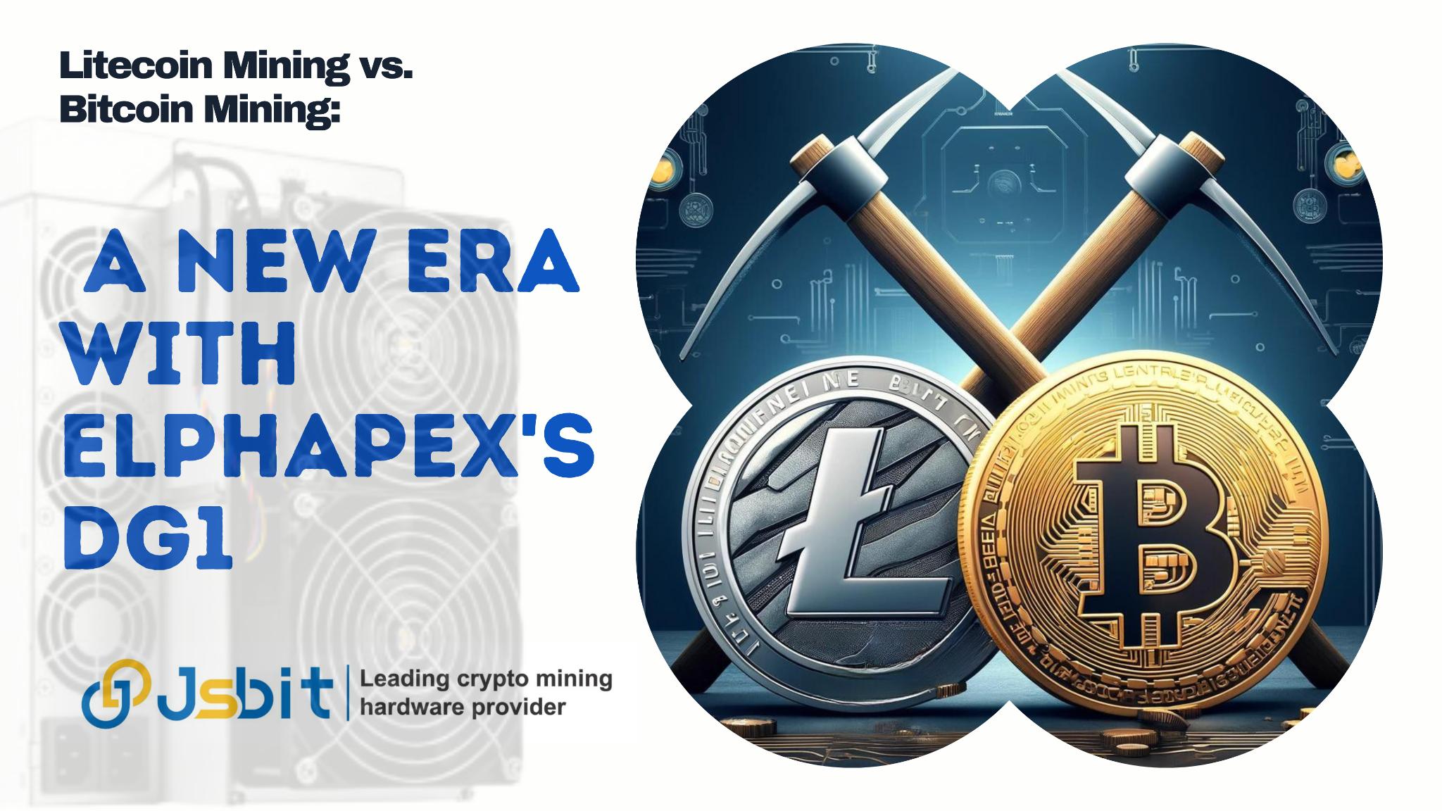 Litecoin Mining vs. Bitcoin Mining A New Era with Elphapex's DG1 blog. image