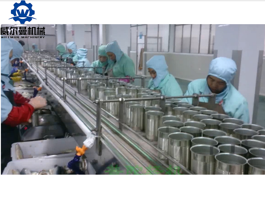 Linia do produkcji makreli w puszkach Producent sprzętu do konserw rybnych z Chin