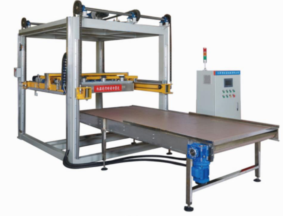 စည်သွတ်-တူနာ-ထုတ်လုပ်ရေး-လိုင်း- အလုံပိတ်လုပ်နိုင်သော palletizing စက်