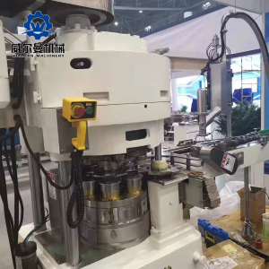 New Arrivée China Automatesch Square Round Tinplate Can Seamer Machine