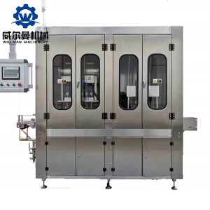 Најдобра цена за Кина Автоматска машина за полнење конзервирање со ротирачки тип 12 глави Газирани безалкохолни пијалоци сода вода Пиво машина за шиење алуминиумски конзерви