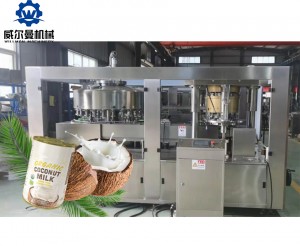 2019 High quality Canned Soybean Milk Coconut Milk Nutrition Drinks Beverage Filling and Packing Machine