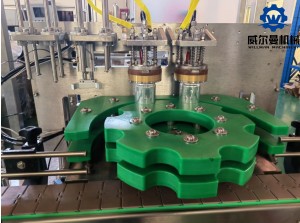 China Supplier Aluminium Foil Overlid Sealing Machine kanggo Kaleng
