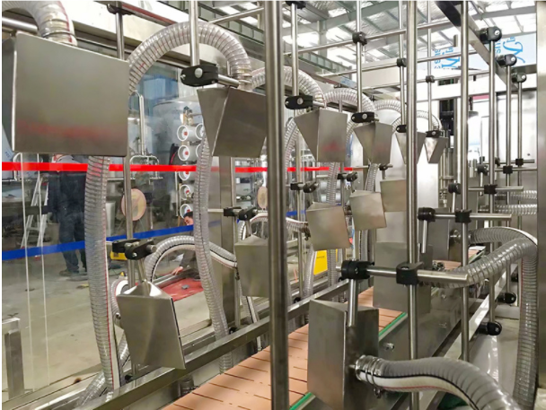 Canned-Tuna-Production-Line- sealed can blow drying machine