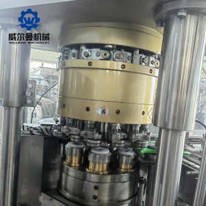 ODM Manufacturer Seaming Rotary Beverage Automatic Packaging  Can Sealing Machine, Beer Tin Can Filling Packaging Machine