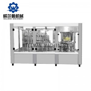 Chinese wholesale China Automatic Pet Aluminum Can Litchi Juice Filling Sealing Machine Line