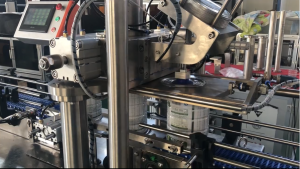 Vacuum and Nitrogen Flashing  Can Seaming Machine for Baby Formula