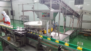 canned fruit yellow peach filling machine