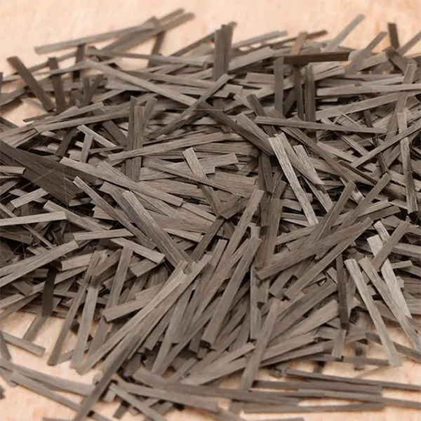 Brins coupés en fibre de basalte