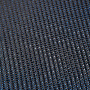 Twill Weave Carbon Fiber Cloth With Blue Tinsel