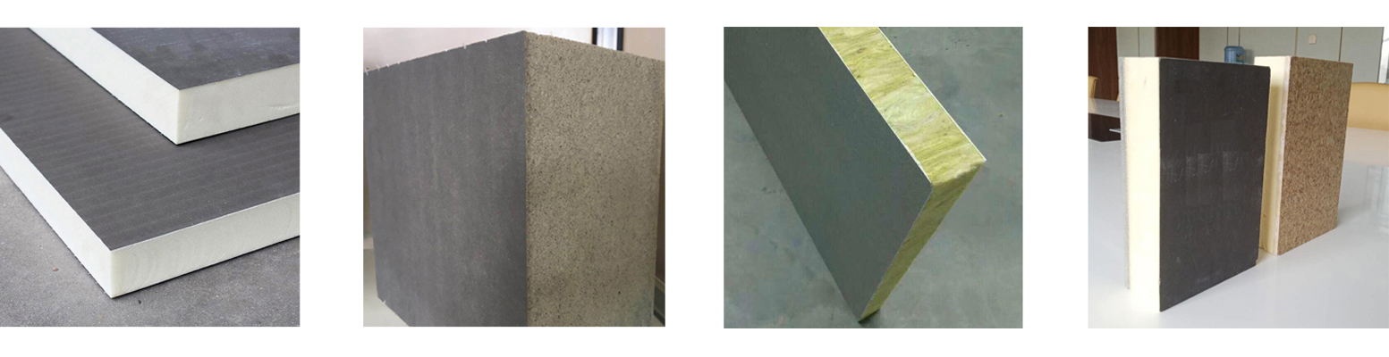 Dış Duvar Yalıtım Levhası için Çimento Kaplı Fiberglas Mat