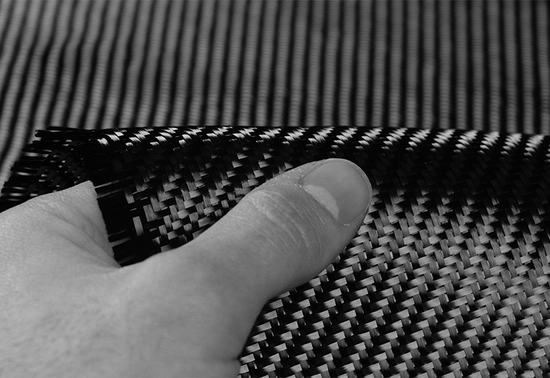 Twill Weave Carbon Fiber Tela