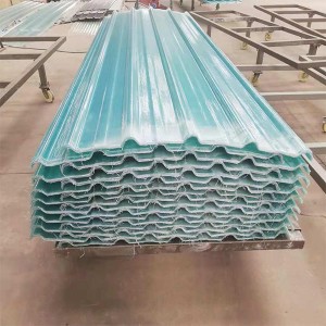Factory Cheap Hot Weatherproof Factory FRP Rufin Rufin don Greenhouse Fiberglass Roofing Material Roof Tiles