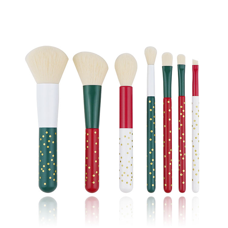 2023 New Make up brushes Christmas Beauty Gift Vegan Hair Powder Eyeshadow Cosmetic Brush Set
