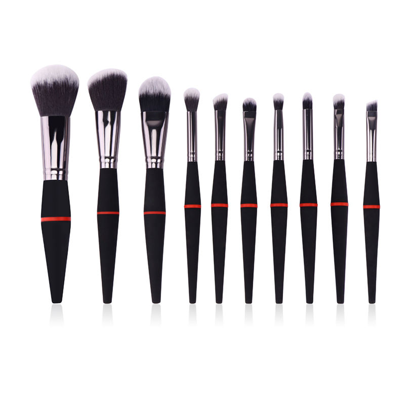 OEM ODM New Beauty Tools 10Pcs Premium Synthetic Hair Makeup Brush Sets
