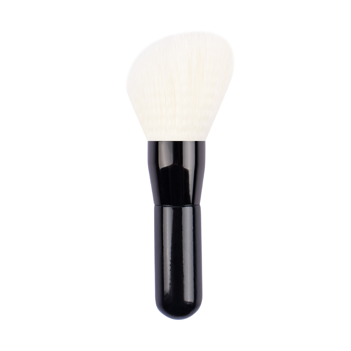 Private Lable Single Makeup Brushes Soft Vegan Hair Large Powder Brush Angled Blending Blush Brush