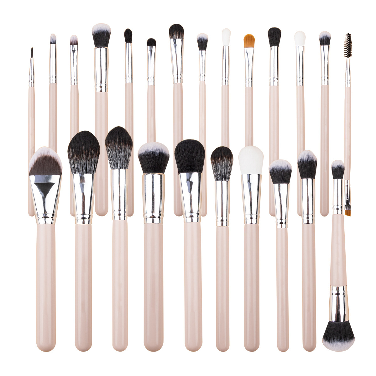 OEM 24pcs Professional Makeup Brush Set Premium Synthetic Foundation Loose Powder Concealer Eyeshadow Make up Brushes