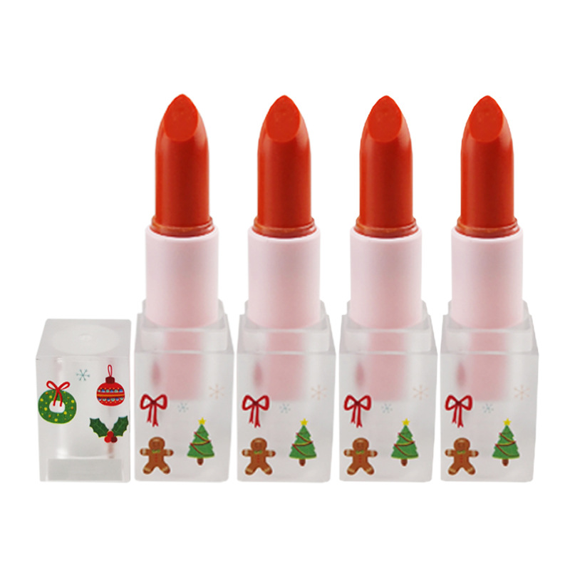 New Fashion Crema idratante Smooth Lip Stick Etichetta privata Regali di Natale Rossetti opachi Trucco
